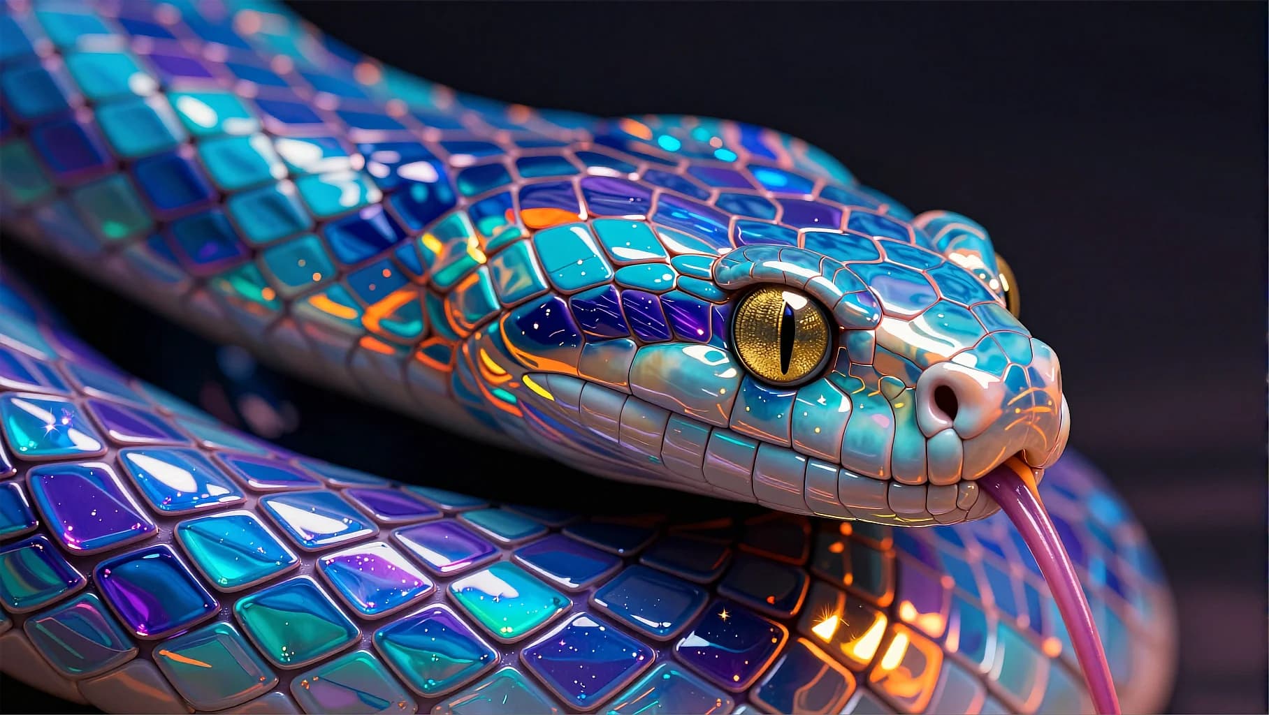 Holographic Snake Macro