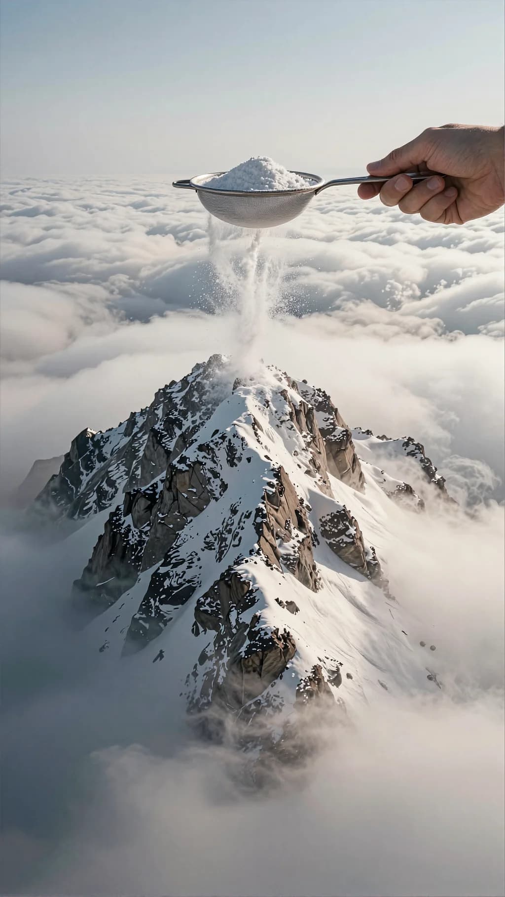 Snow Sieve Mountain Peak