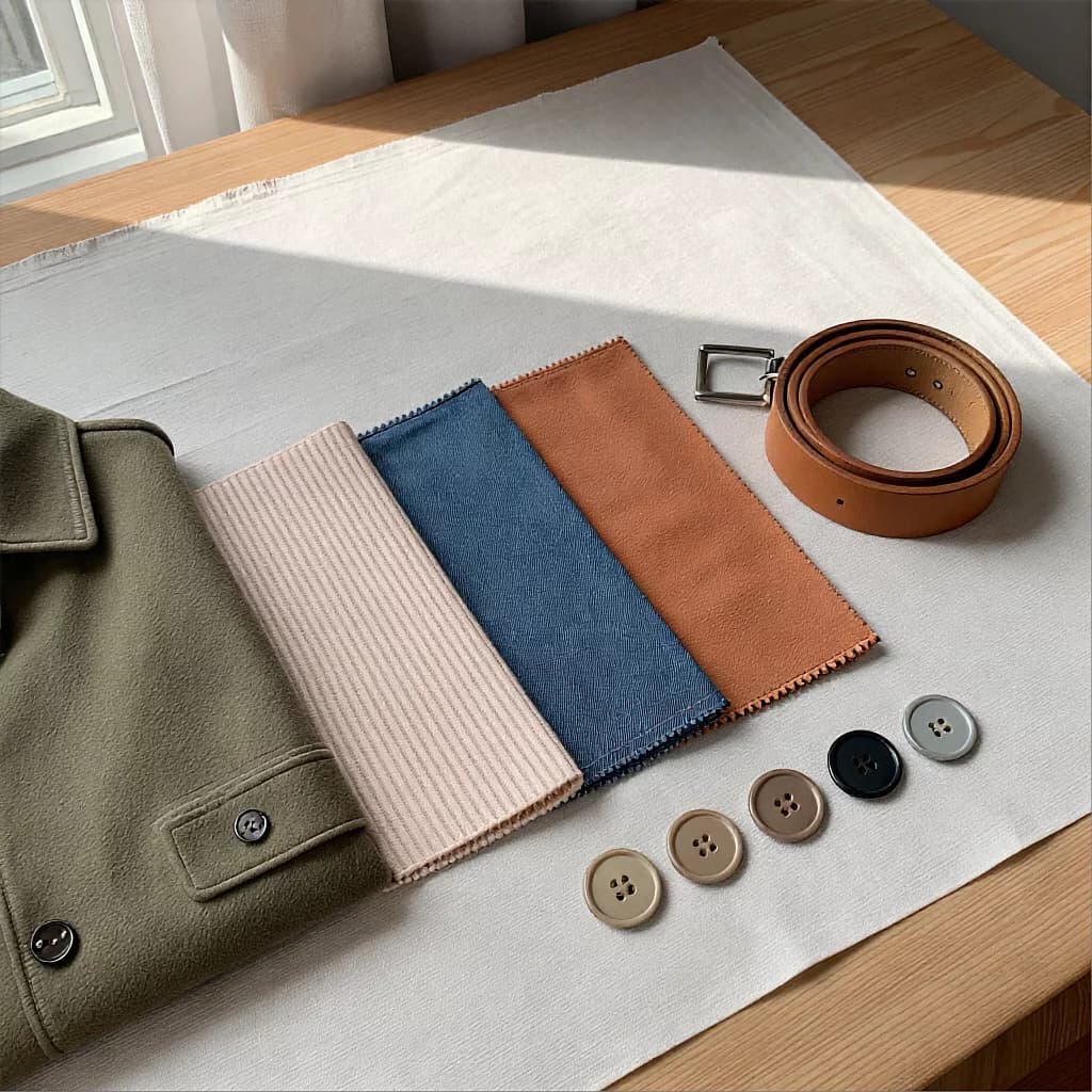 Wardrobe & material breakdown