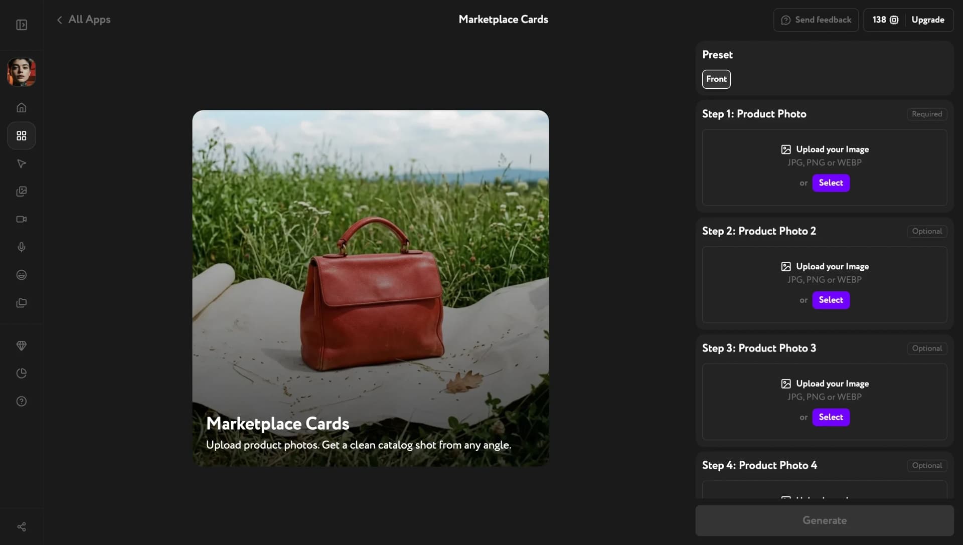 Open Marketplace Cards