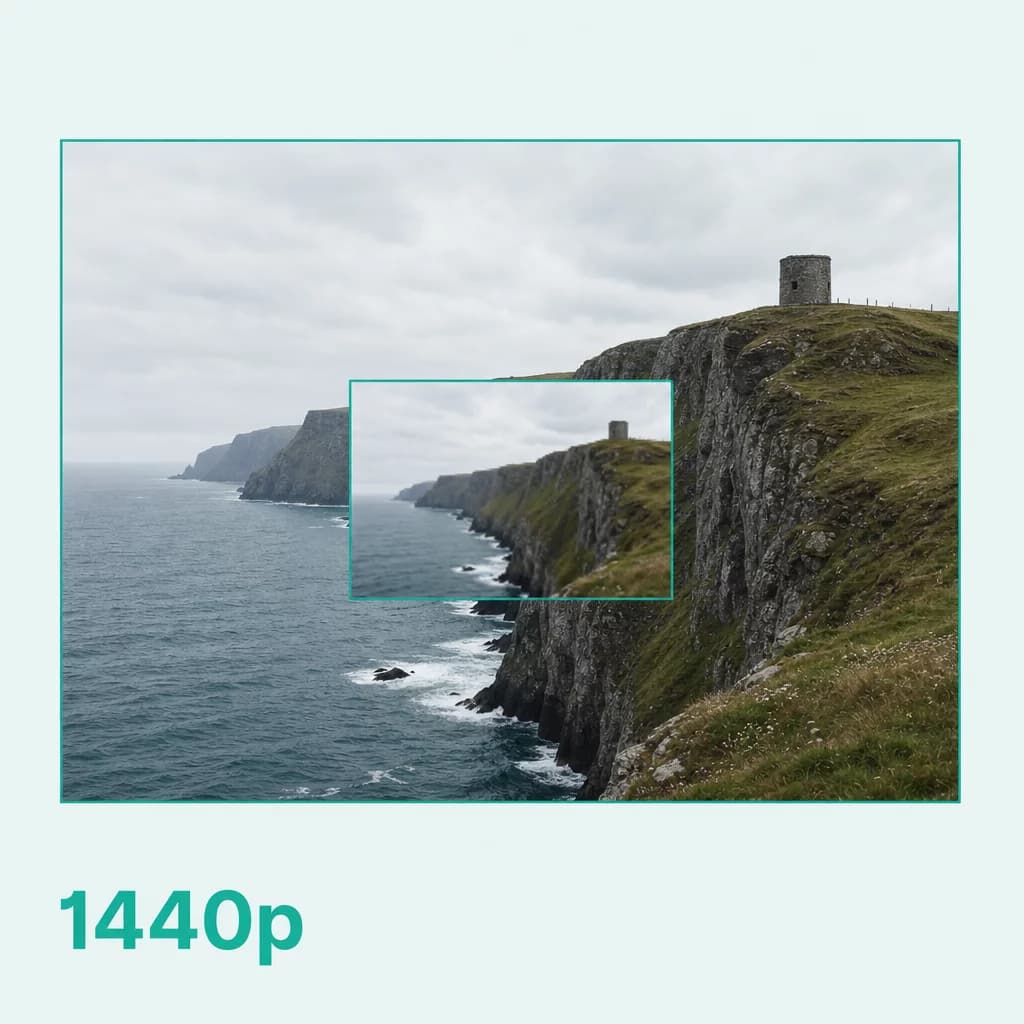 Higher resolution on demand