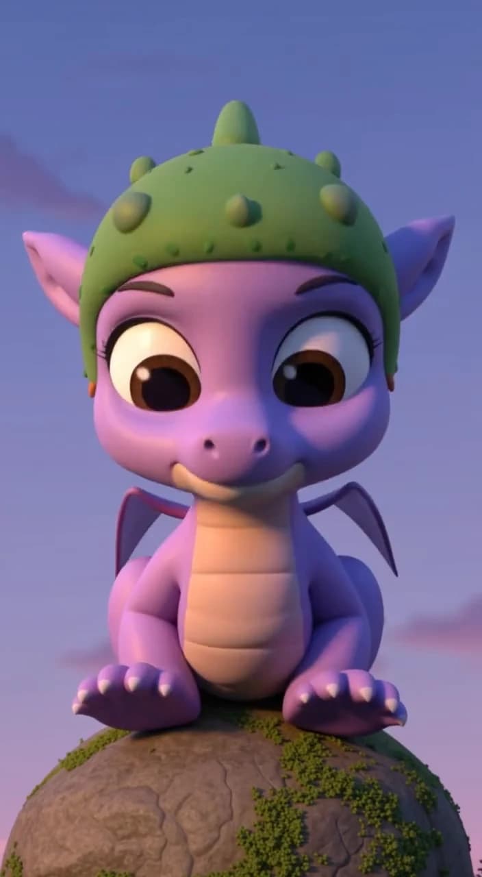 Baby Dragon Spark Breath