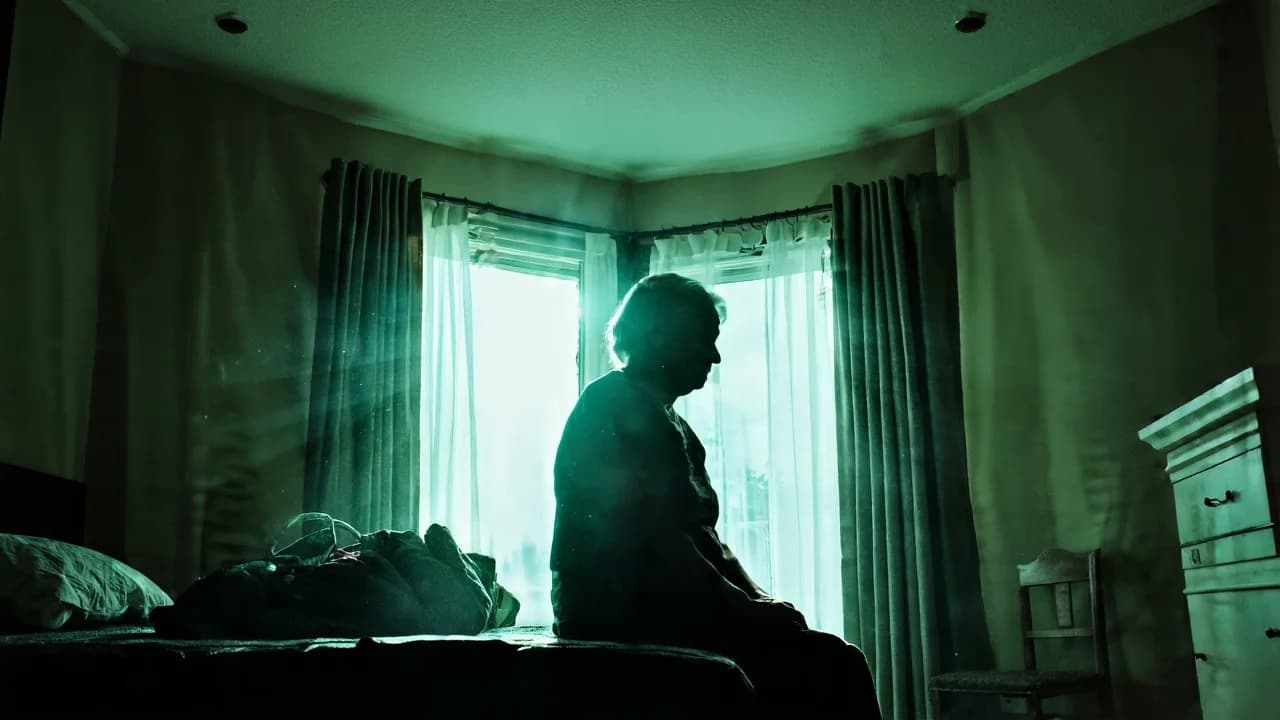 Emerald Silhouette Window