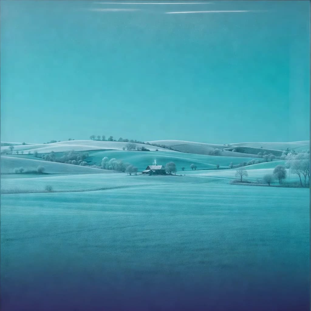 Landscape Through Tinted Glass
