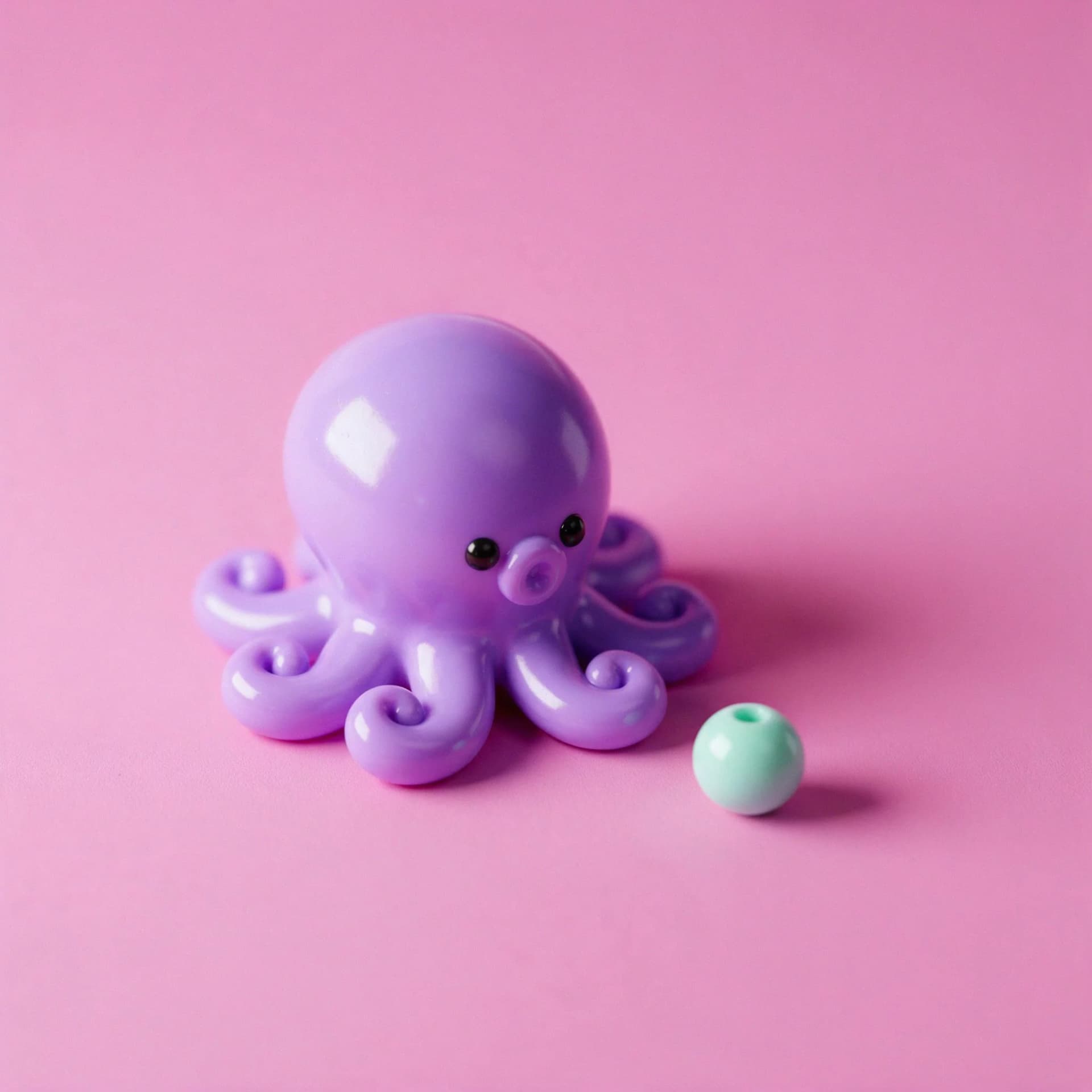 Lavender Octopus Toy