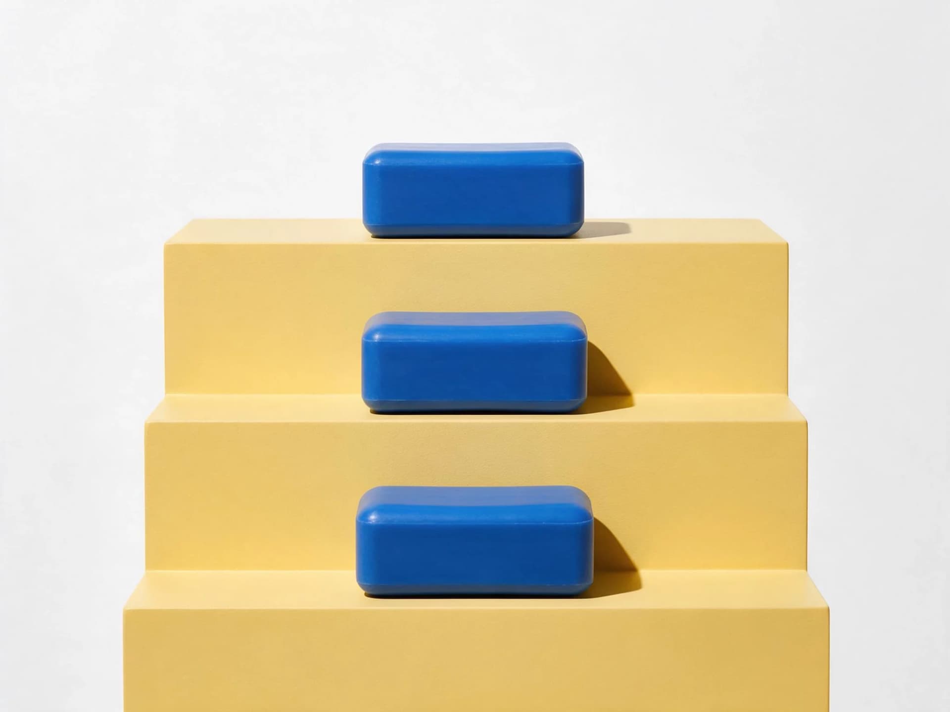 Soap Bars on Yellow Podium
